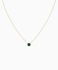 Zambian Lab Emerald / Cushion / 1ct