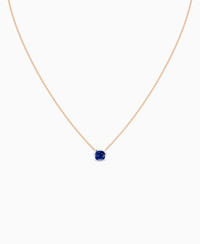 Royal Blue Lab Sapphire / Cushion / 1ct