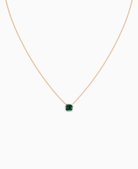 Zambian Lab Emerald / Cushion / 1ct