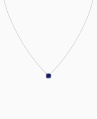 Royal Blue Lab Sapphire / Cushion / 1ct