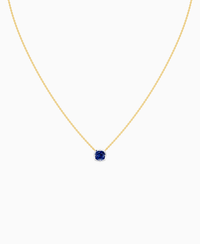Royal Blue Lab Sapphire / Cushion / 1ct