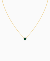 Zambian Lab Emerald / Cushion / 1ct