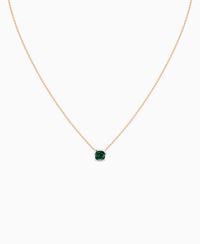 Zambian Lab Emerald / Cushion / 1ct