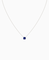 Royal Blue Lab Sapphire / Cushion / 1ct