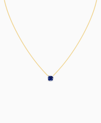 Royal Blue Lab Sapphire / Cushion / 1ct