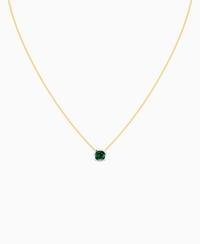 Zambian Lab Emerald / Cushion / 1ct