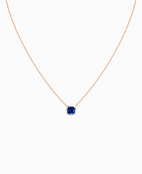 Royal Blue Lab Sapphire / Cushion / 1.5ct