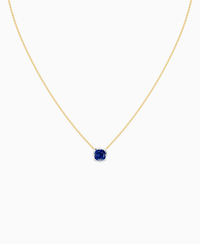 Royal Blue Lab Sapphire / Cushion / 1.5ct