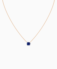 Royal Blue Lab Sapphire / Cushion / 1.5ct