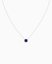Royal Blue Lab Sapphire / Cushion / 1.5ct