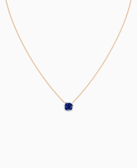 Royal Blue Lab Sapphire / Cushion / 1.5ct