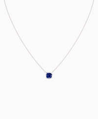 Royal Blue Lab Sapphire / Cushion / 1.5ct