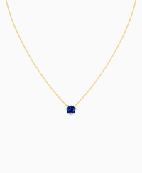 Royal Blue Lab Sapphire / Cushion / 1.5ct