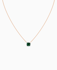 Zambian Lab Emerald / Cushion / 2ct