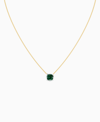 Zambian Lab Emerald / Cushion / 2ct