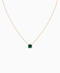 Zambian Lab Emerald / Cushion / 2ct