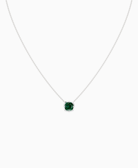 Zambian Lab Emerald / Cushion / 2ct