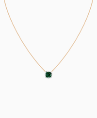 Zambian Lab Emerald / Cushion / 2ct