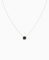 Zambian Lab Emerald / Cushion / 2ct