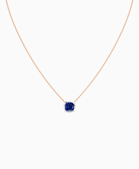 Royal Blue Lab Sapphire / Cushion / 2.5ct