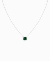 Zambian Lab Emerald / Cushion / 2.5ct