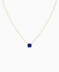 Royal Blue Lab Sapphire / Cushion / 2.5ct