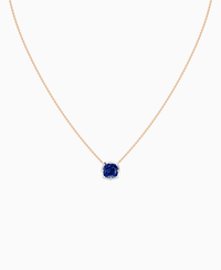 Royal Blue Lab Sapphire / Cushion / 2.5ct