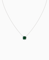 Zambian Lab Emerald / Cushion / 2.5ct