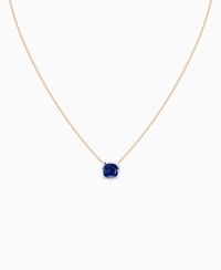 Royal Blue Lab Sapphire / Cushion / 2.5ct
