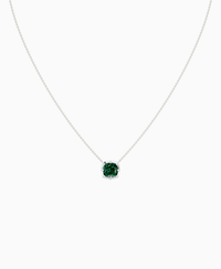Zambian Lab Emerald / Cushion / 2.5ct