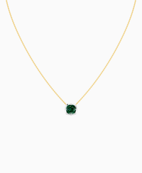Zambian Lab Emerald / Cushion / 2.5ct