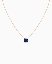 Royal Blue Lab Sapphire / Cushion / 3ct