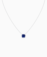 Royal Blue Lab Sapphire / Cushion / 3ct