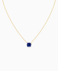 Royal Blue Lab Sapphire / Cushion / 3ct