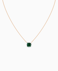 Zambian Lab Emerald / Cushion / 3ct