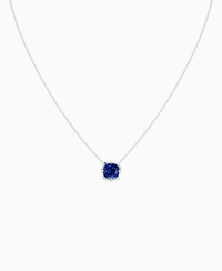 Royal Blue Lab Sapphire / Cushion / 3ct