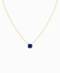 Royal Blue Lab Sapphire / Cushion / 3ct