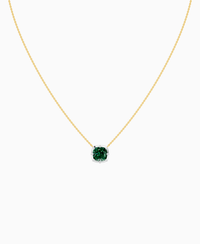 Zambian Lab Emerald / Cushion / 3ct