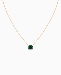 Zambian Lab Emerald / Cushion / 3ct