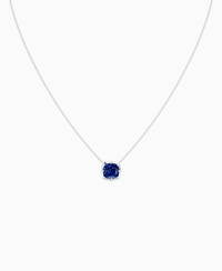 Royal Blue Lab Sapphire / Cushion / 3ct