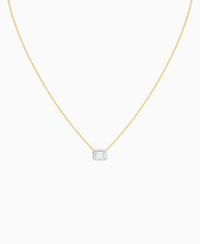 White Lab Diamond / Emerald (EW) / 1ct