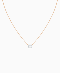 White Lab Diamond / Emerald (EW) / 1ct