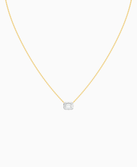 White Lab Diamond / Emerald (EW) / 1ct