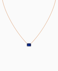 Royal Blue Lab Sapphire / Emerald (EW) / 1.5ct