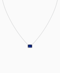 Royal Blue Lab Sapphire / Emerald (EW) / 1.5ct