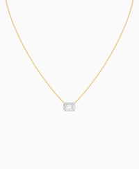 White Lab Diamond / Emerald (EW) / 1.5ct