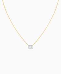 White Lab Diamond / Emerald (EW) / 1.5ct