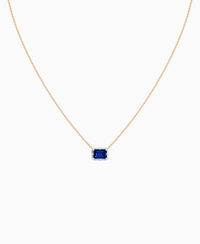 Royal Blue Lab Sapphire / Emerald (EW) / 1.5ct
