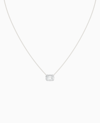 White Lab Diamond / Emerald (EW) / 1.5ct