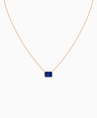 Royal Blue Lab Sapphire / Emerald (EW) / 2ct